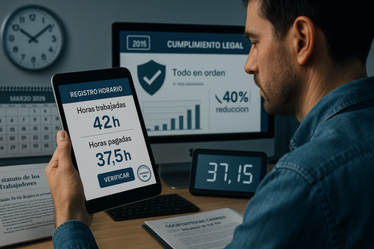 Registro Digital Obligatorio: La Nueva Arma Legal Contra las Horas Extras No Pagadas en España